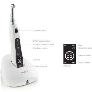 تورک درایور بیسیم میکرو ان ایکس Micro NX مدل ELEC با نمایشگر LED و گشتاور قابل تنظیم