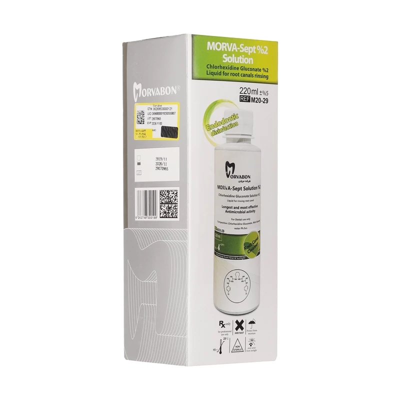 محلول کلرهگزیدین 2%Morva-Sept Solution - تصویر 2